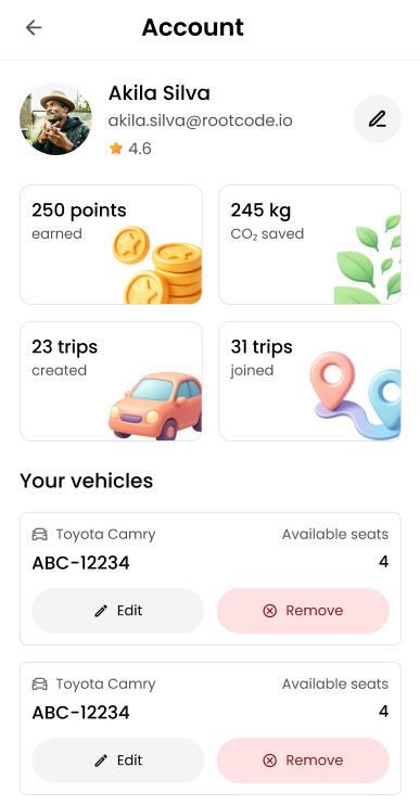 RootieGo Account